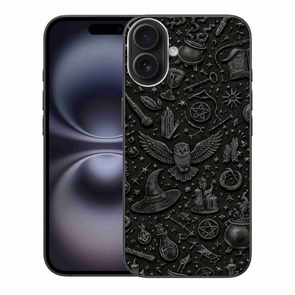 mmCase gél tok az iPhone 16 Plus-hoz – sötét varázslatos világ