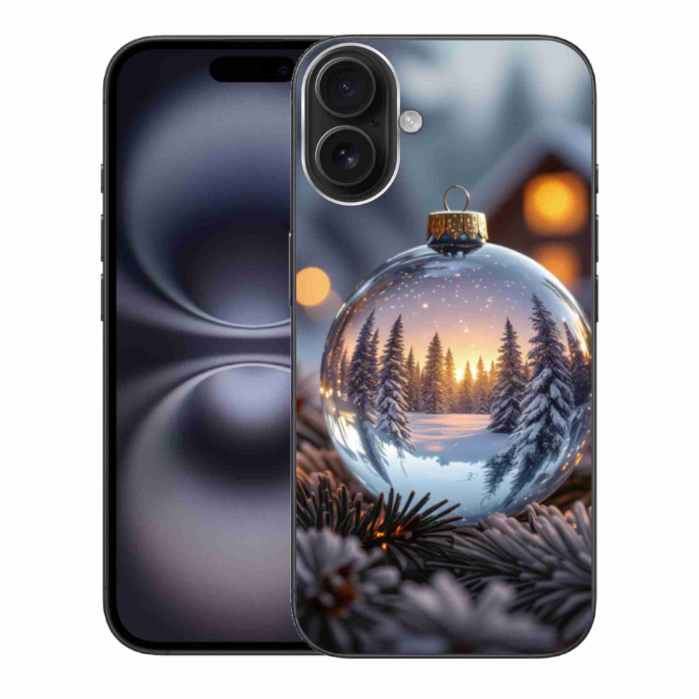 Gél borítás mmCase iPhone 16 Plus készülékhez - karácsonyi dekoráció