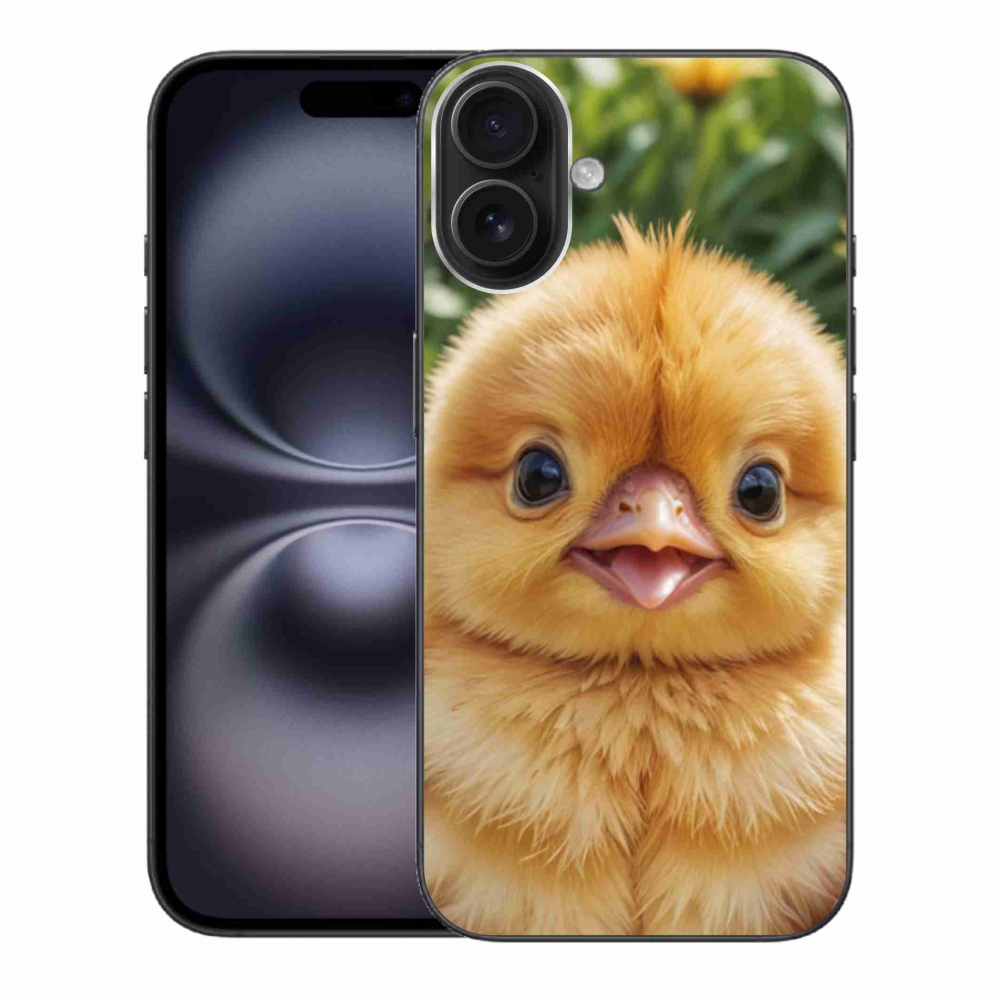 Zselés borítás mmCase iPhone 16 Plus készülékhez - boldog csaj