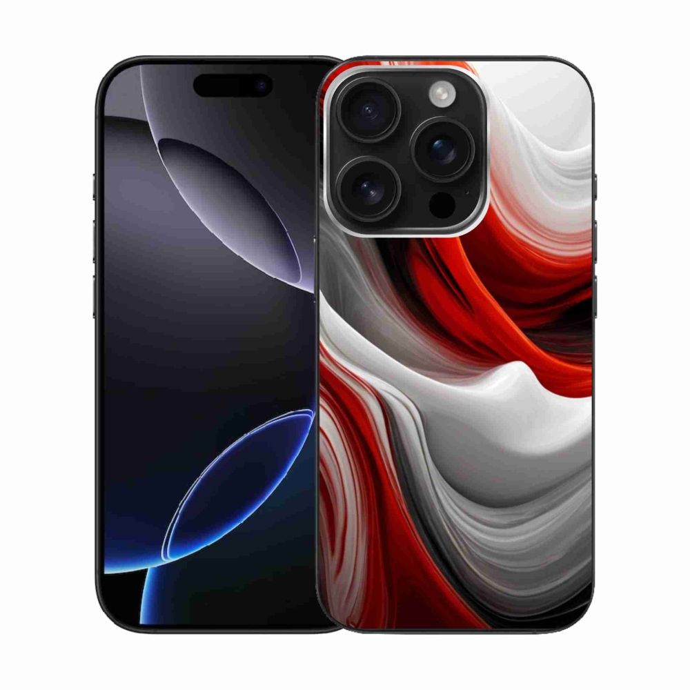 Gél borítás mmCase iPhone 16 Pro készülékhez - absztrakt motívum 47