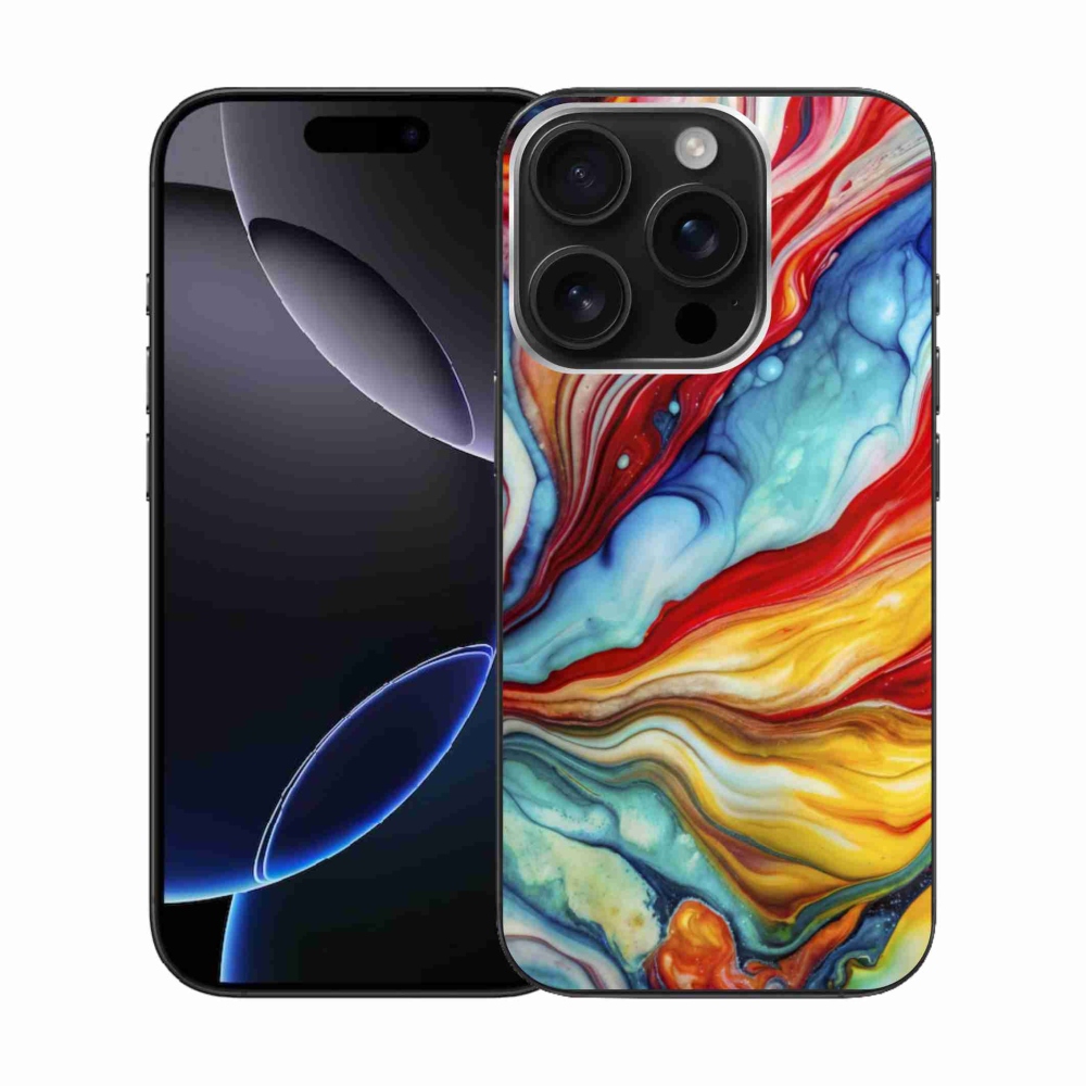 Gél borítás mmCase iPhone 16 Pro készülékhez - absztrakt motívum 58
