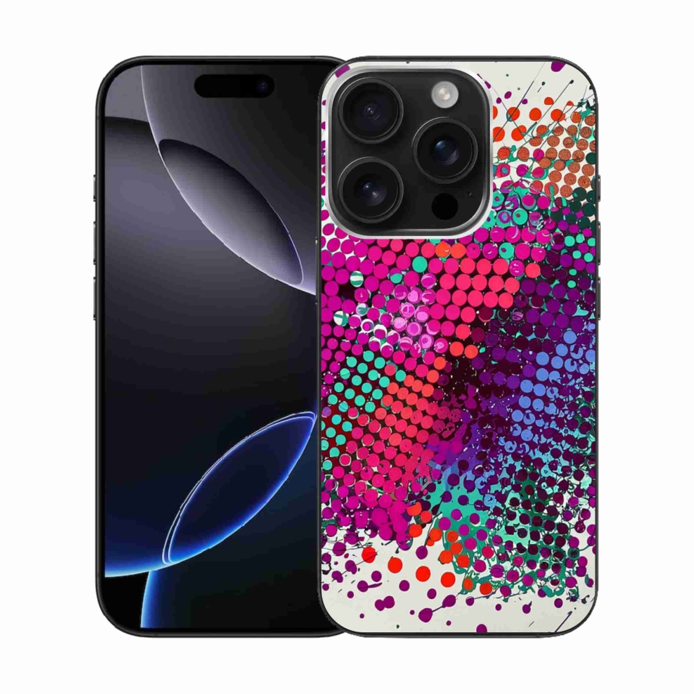 Zselés borítás mmCase iPhone 16 Pro készülékhez - absztrakt motívum 65