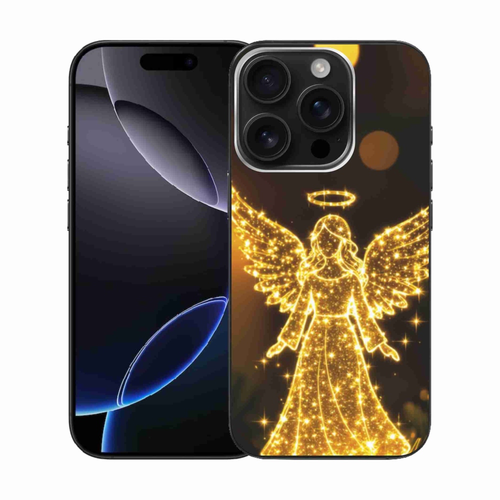 Zselés borítás mmCase iPhone 16 Pro készülékhez - angyalka