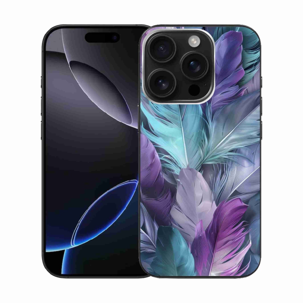 Zselés borítás mmCase iPhone 16 Pro készülékhez - színes toll 2