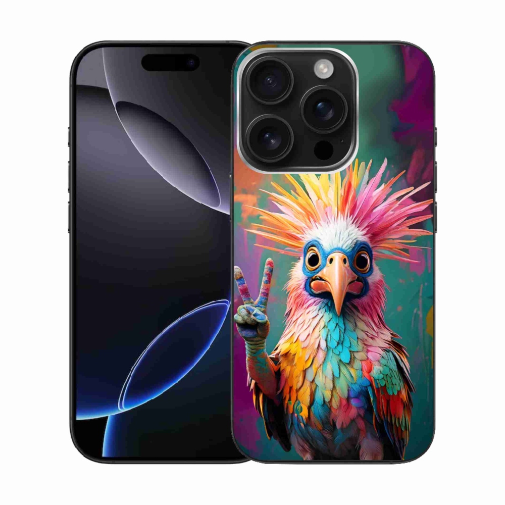 mmCase gél tok az iPhone 16 Pro-hoz – színes lázadó