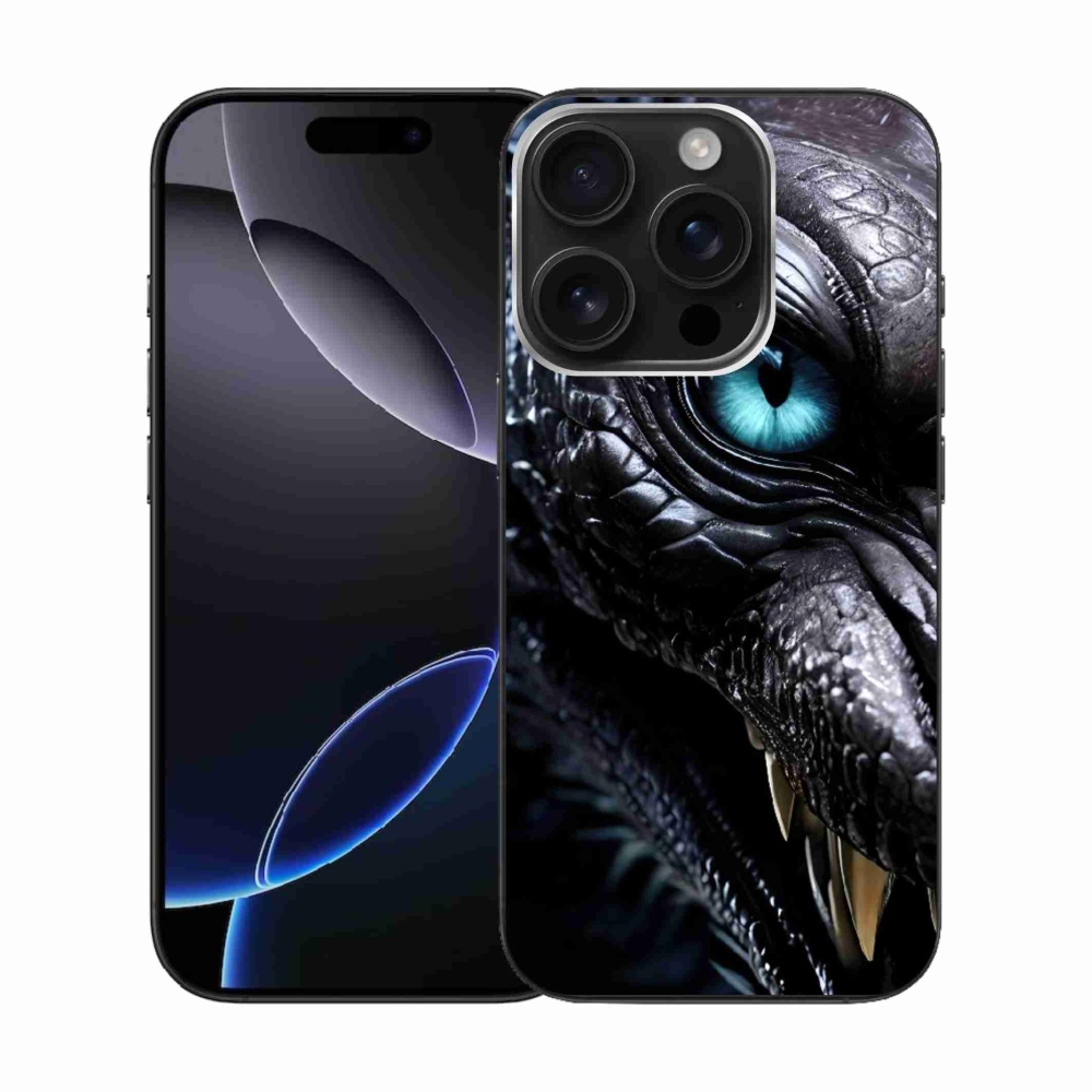 mmCase gél tok az iPhone 16 Pro-hoz – sárkányos mintával