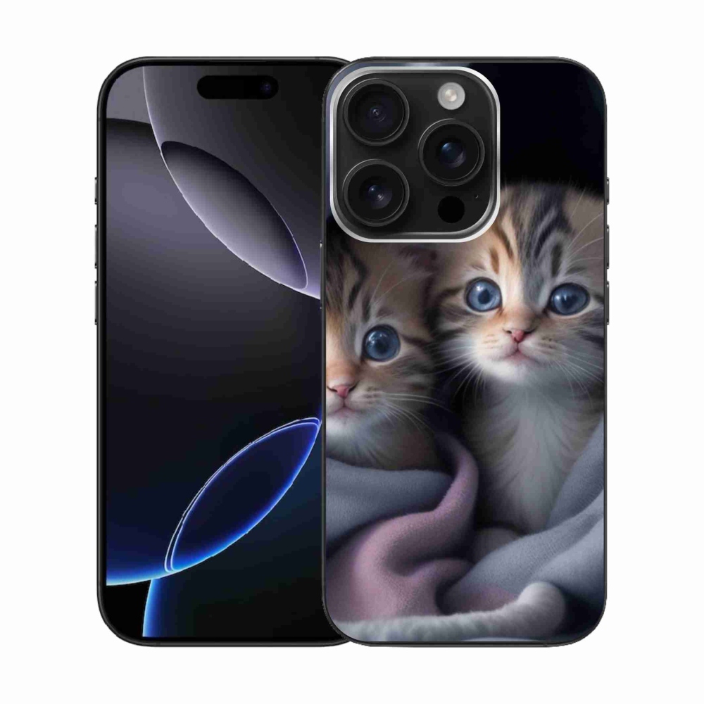 Zselés borítás mmCase iPhone 16 Pro készülékhez - cat duo 2