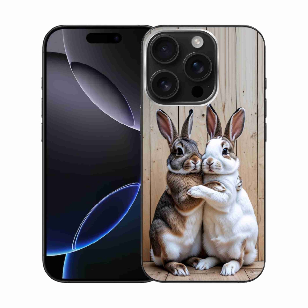 mmCase gél tok az iPhone 16 Pro-hoz – nyúlpár