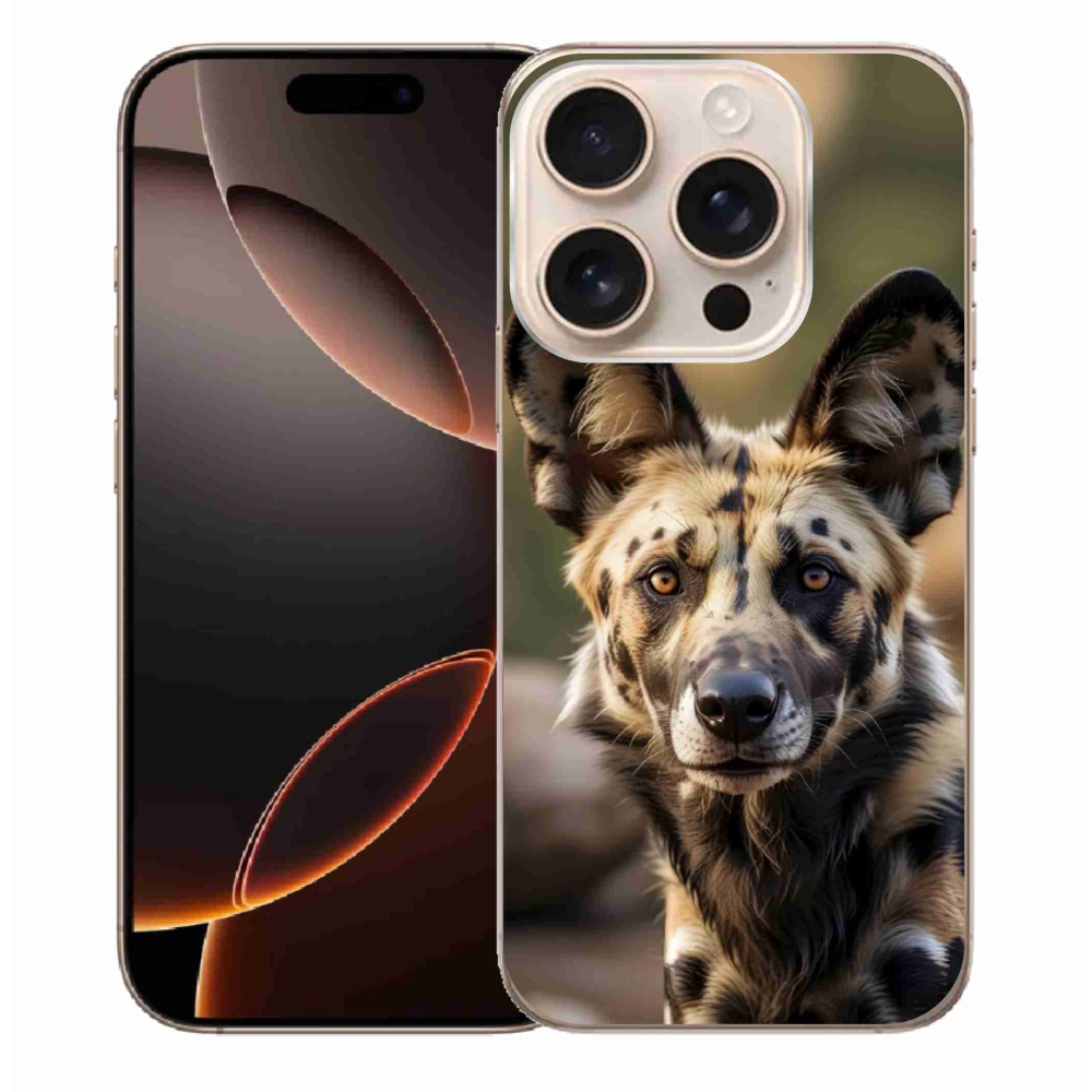 mmCase gél tok az iPhone 16 Pro Max-hoz – afrikai vadkutya
