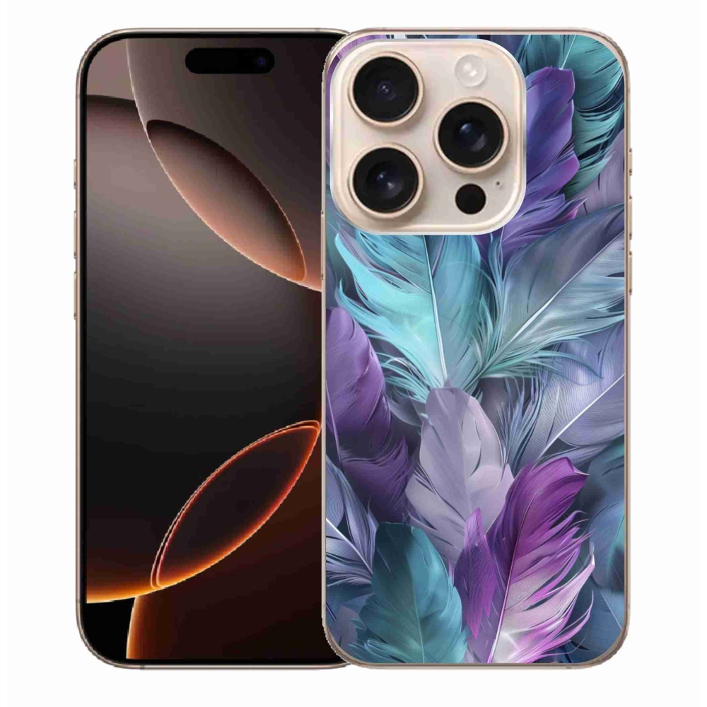 Zselés borítás mmCase iPhone 16 Pro Max készülékhez - színes toll 2