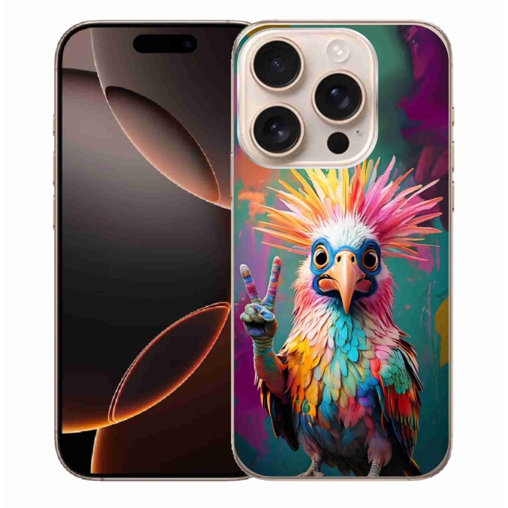 mmCase gél tok az iPhone 16 Pro Max-hoz – színes lázadó