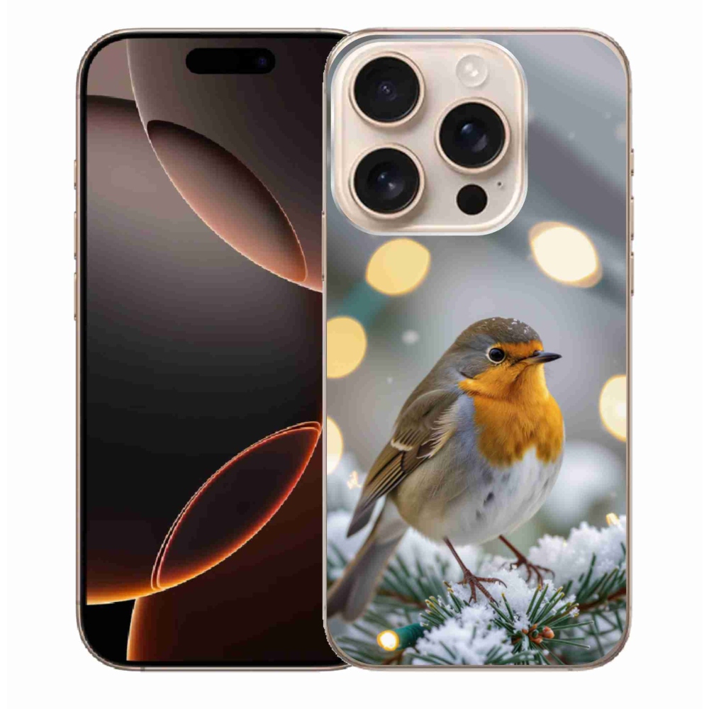 mmCase gél tok az iPhone 16 Pro Max-hoz – téli piros