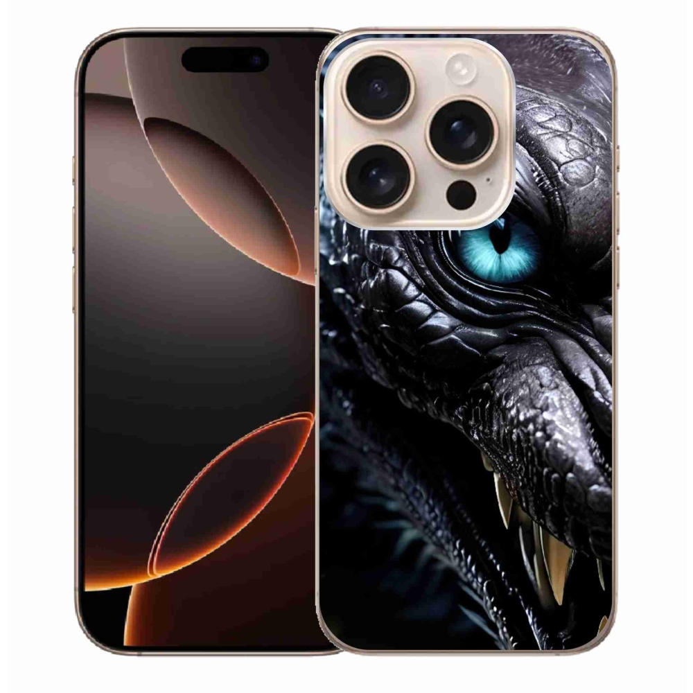 mmCase gél tok az iPhone 16 Pro Max-hoz – sárkányos mintázat