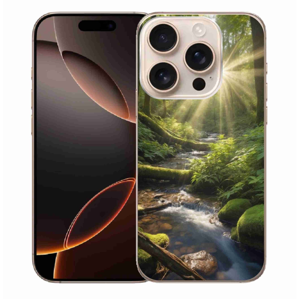 Gél borítás mmCase iPhone 16 Pro Max készülékhez - erdő mélysége