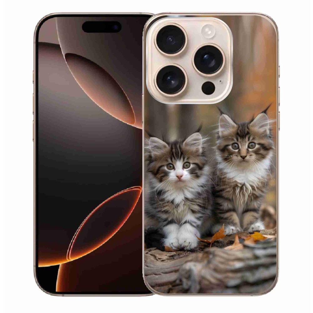 mmCase gél tok az iPhone 16 Pro Max-hoz – macska-duó 3