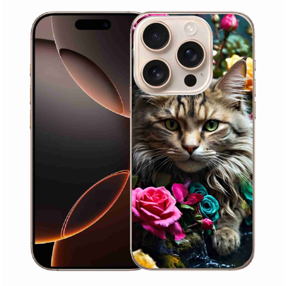 Gél borítás mmCase iPhone 16 Pro Max készülékhez - Macskaszem nézet 2