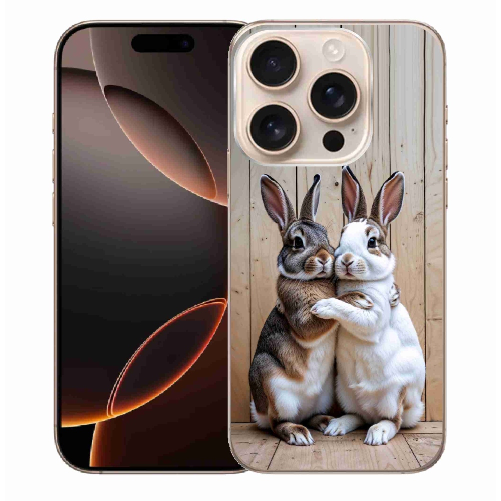 mmCase gél tok az iPhone 16 Pro Max-hoz – nyúlpár