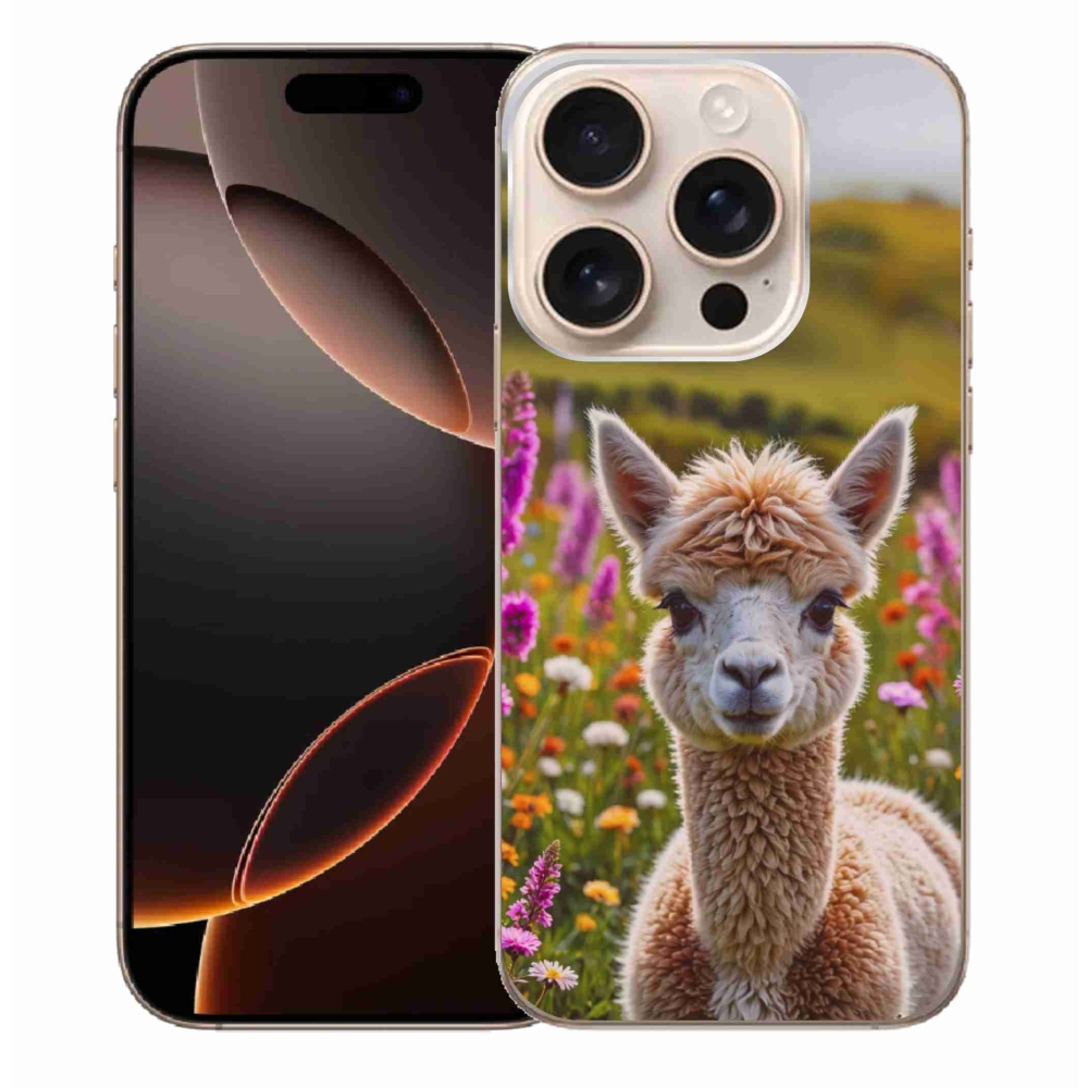 mmCase gél tok az iPhone 16 Pro Max-hoz – láma a réten