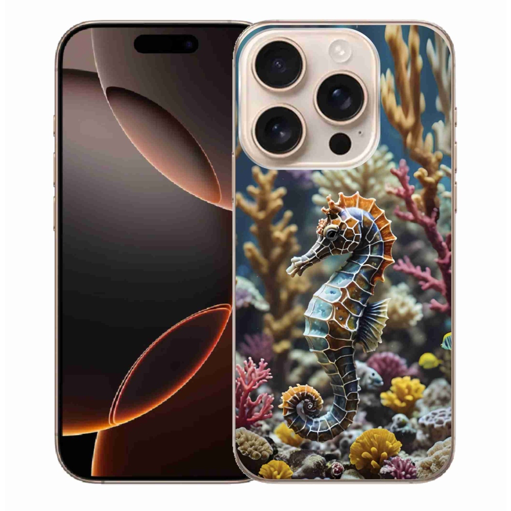 mmCase gél tok az iPhone 16 Pro Max-hoz – tengeri csikóhal 2