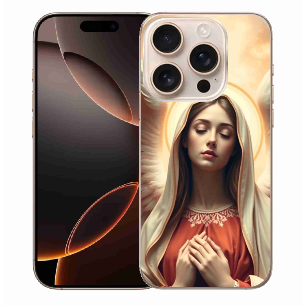 Gél borítás mmCase iPhone 16 Pro Max készülékhez - Vallási motívum