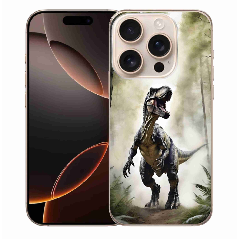 mmCase gél tok az iPhone 16 Pro Max-hoz – dühös T-Rex