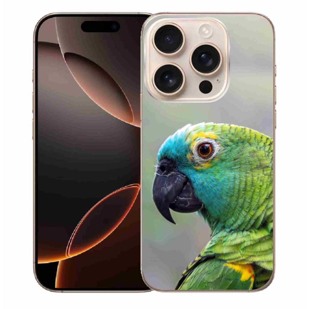 Zselés borítás mmCase iPhone 16 Pro Max készülékhez - papagáj amazon