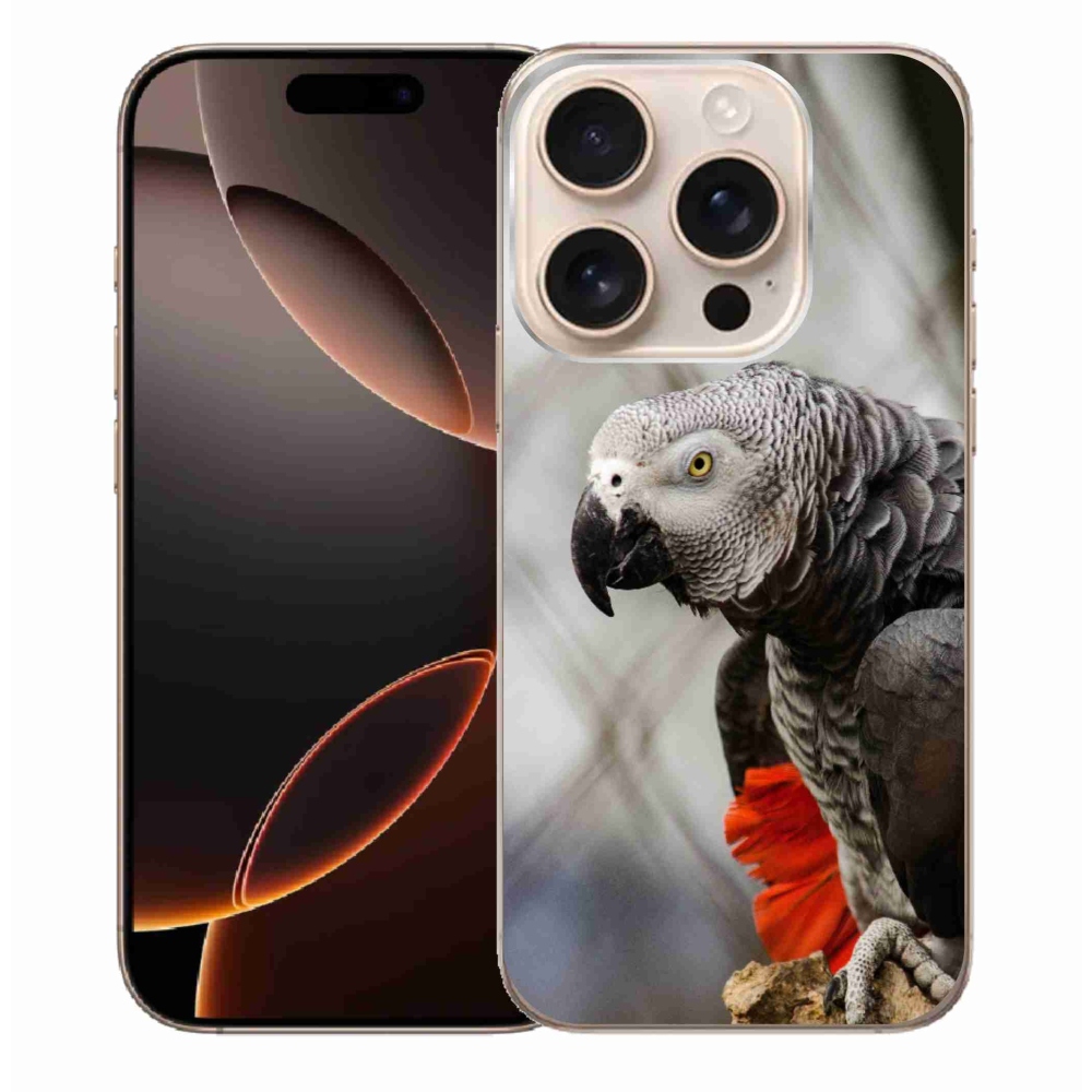 mmCase gél tok az iPhone 16 Pro Max-hoz – szuka papagáj 3