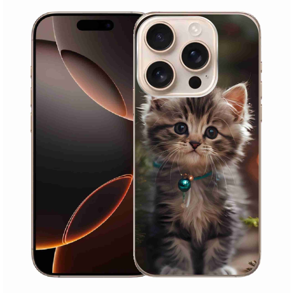 mmCase gél tok az iPhone 16 Pro Max-hoz – aranyos cica 11
