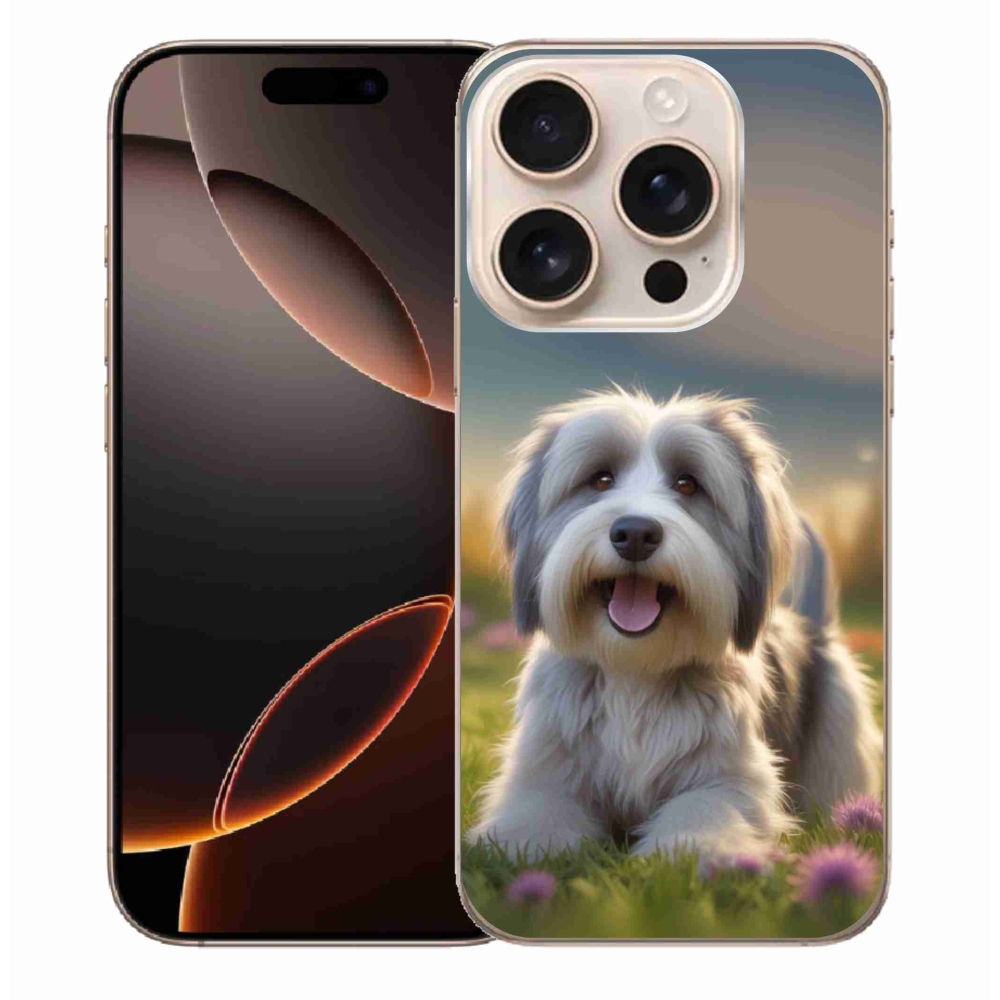 mmCase gél tok az iPhone 16 Pro Max-hoz – aranyos havannai kutyus