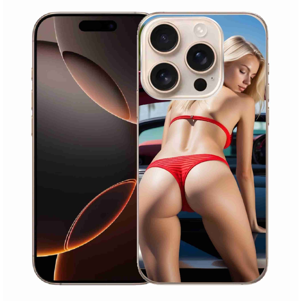 mmCase gél tok az iPhone 16 Pro Max-hoz – szexi nő 2