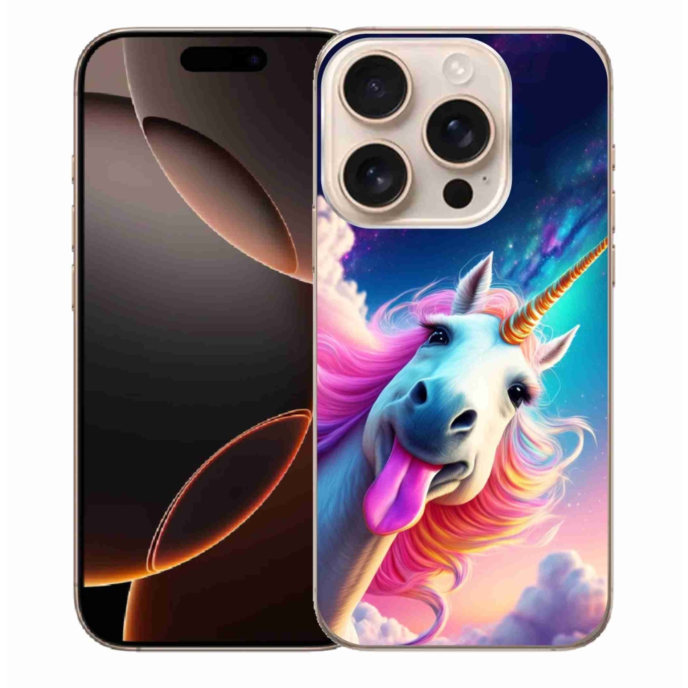 mmCase gél tok az iPhone 16 Pro Max-hoz – őrült egyszarvú