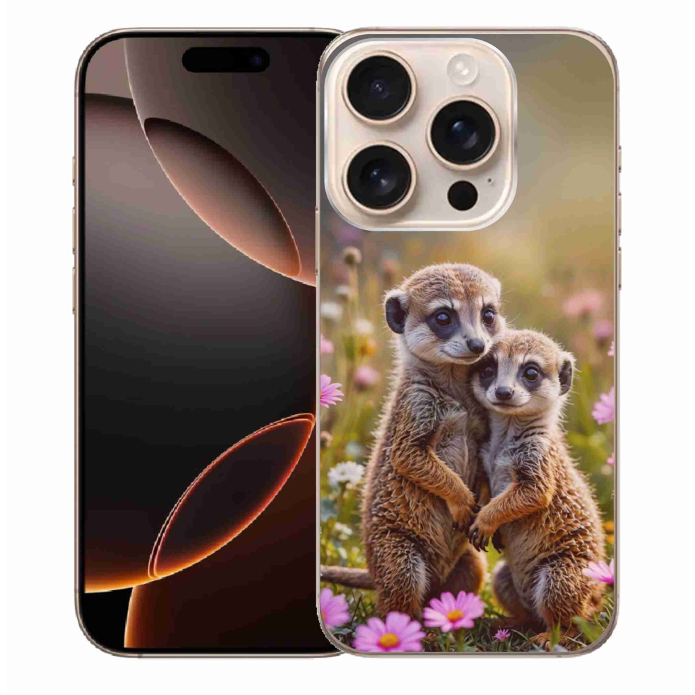 mmCase gél tok az iPhone 16 Pro Max-hoz – szurikáta-duó