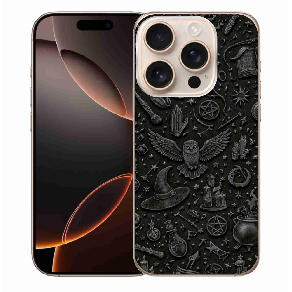 mmCase gél tok az iPhone 16 Pro Max-hoz – sötét varázslatos világ