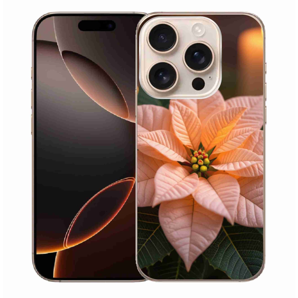 Gél borítás mmCase iPhone 16 Pro Max készülékhez - Karácsonyi csillag