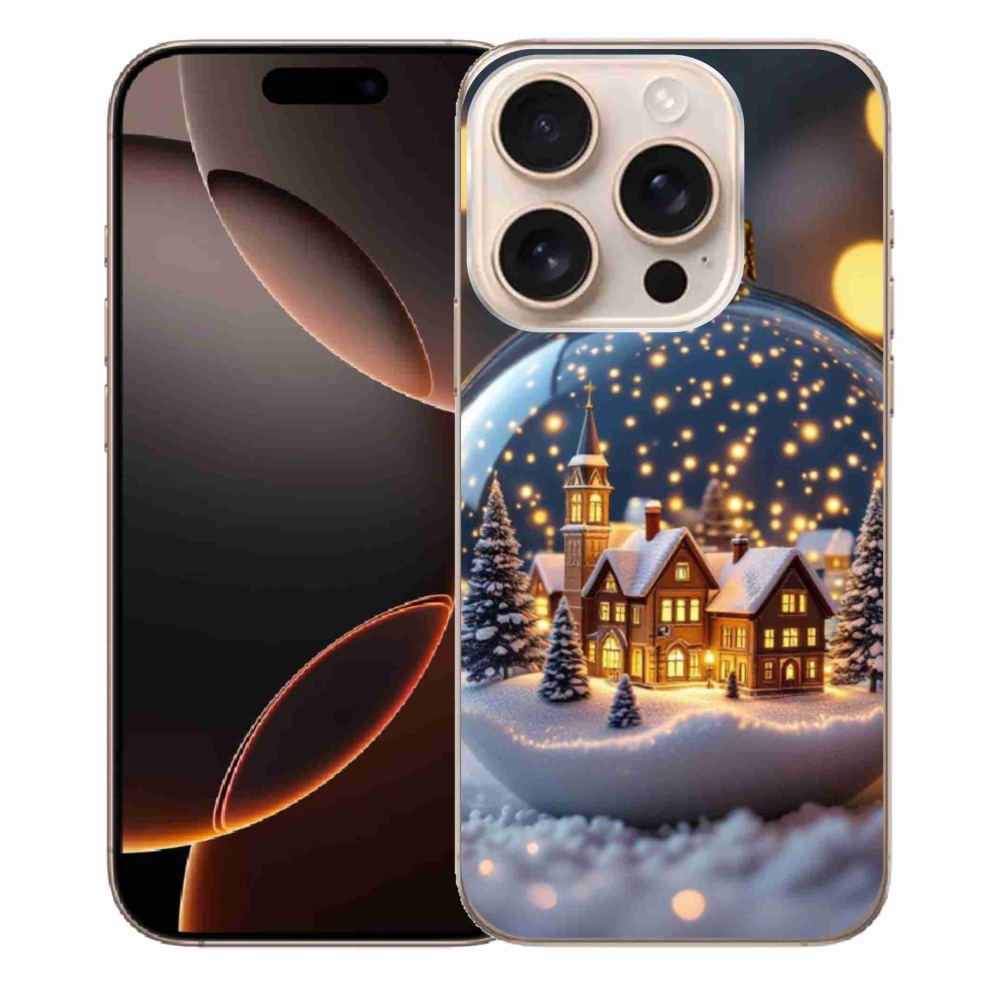 Gél borítás mmCase iPhone 16 Pro Max készülékhez - Karácsonyi gömb 4