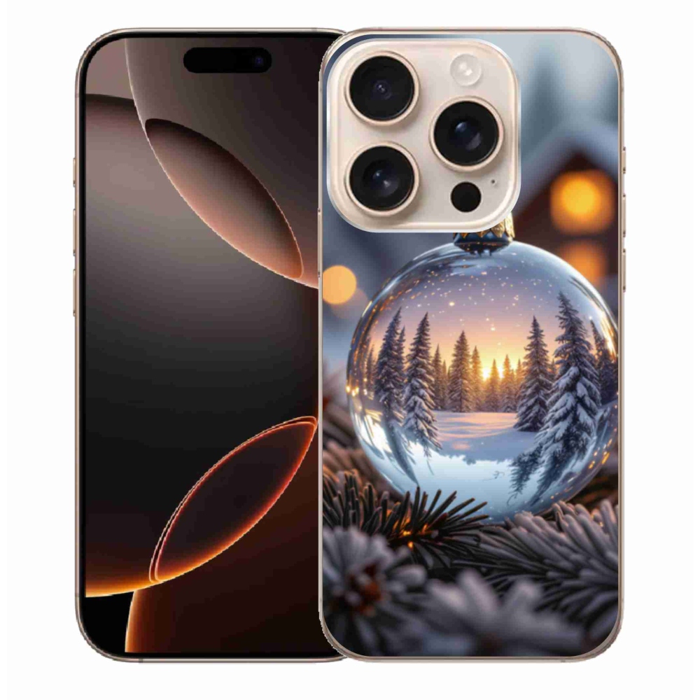 Gél borítás mmCase iPhone 16 Pro Max készülékhez - Karácsonyi dekoráció