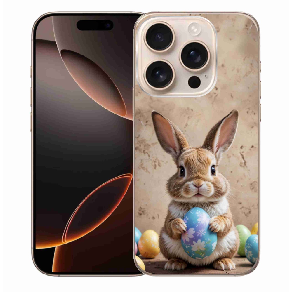 mmCase gél tok az iPhone 16 Pro Max-hoz – húsvéti nyuszi