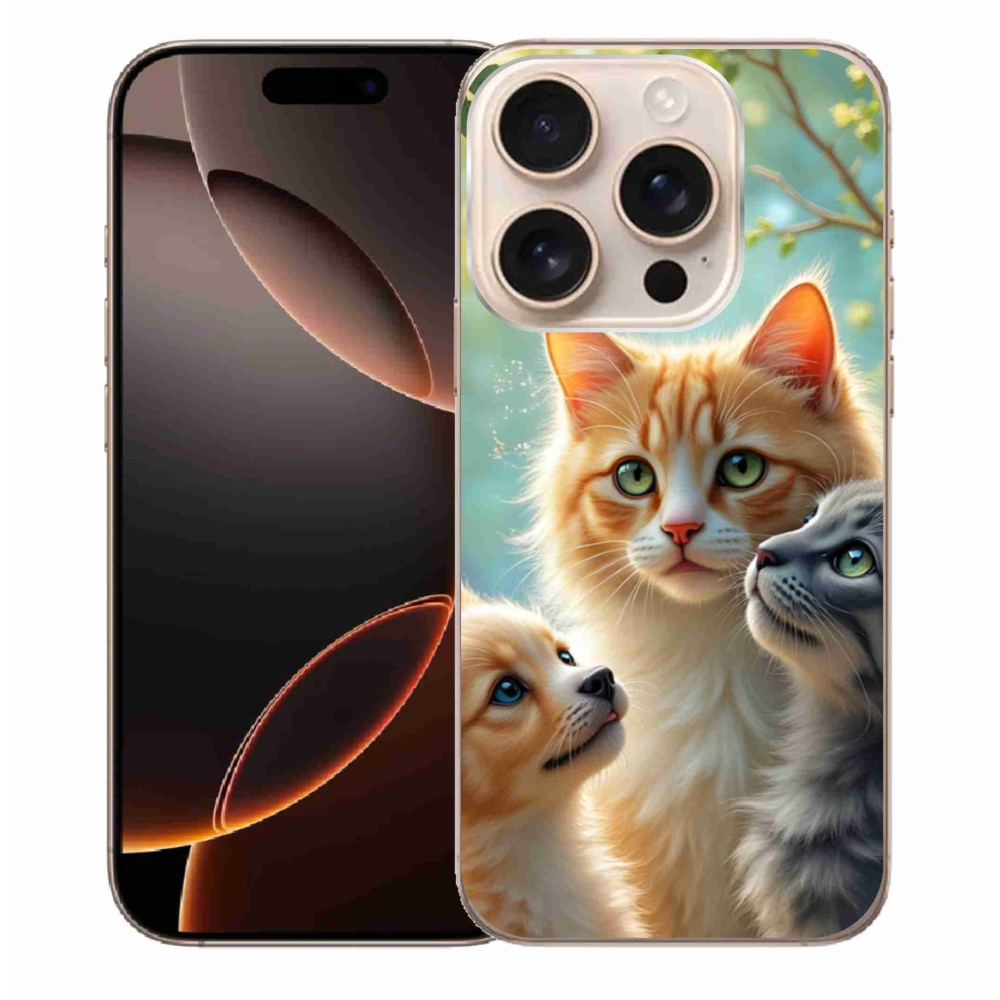 Gél borítás mmCase iPhone 16 Pro Max készülékhez - Állati barátság 2