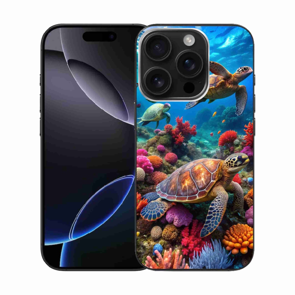 Zselés borítás mmCase iPhone 16 Pro készülékhez - Sea World 2