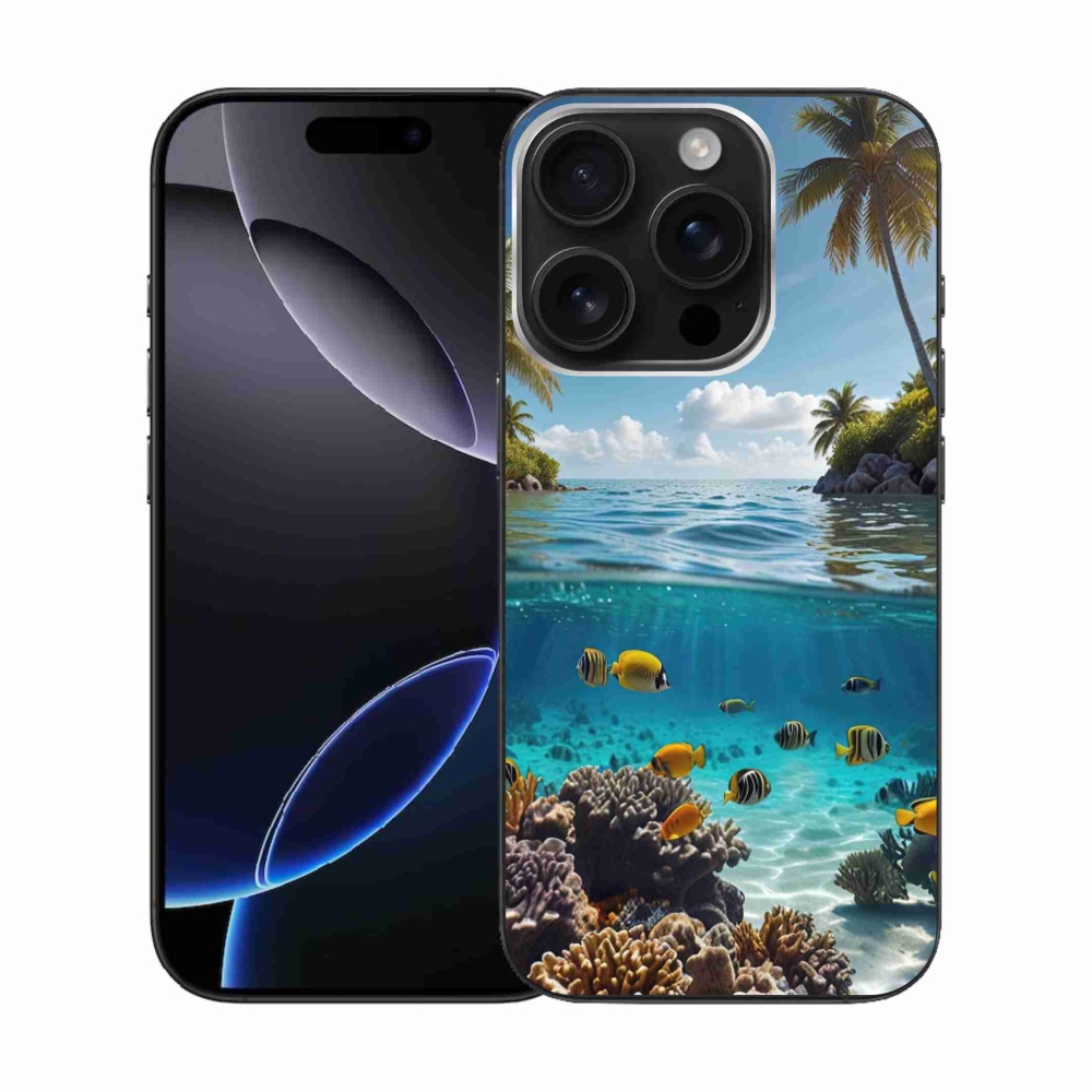 Zselés borítás mmCase iPhone 16 Pro készülékhez - Sea World 4