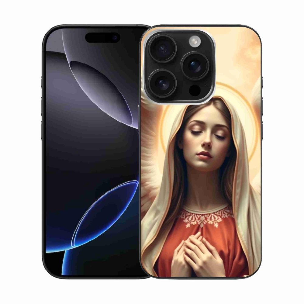 Gél borítás mmCase iPhone 16 Pro készülékhez - Vallási motívum