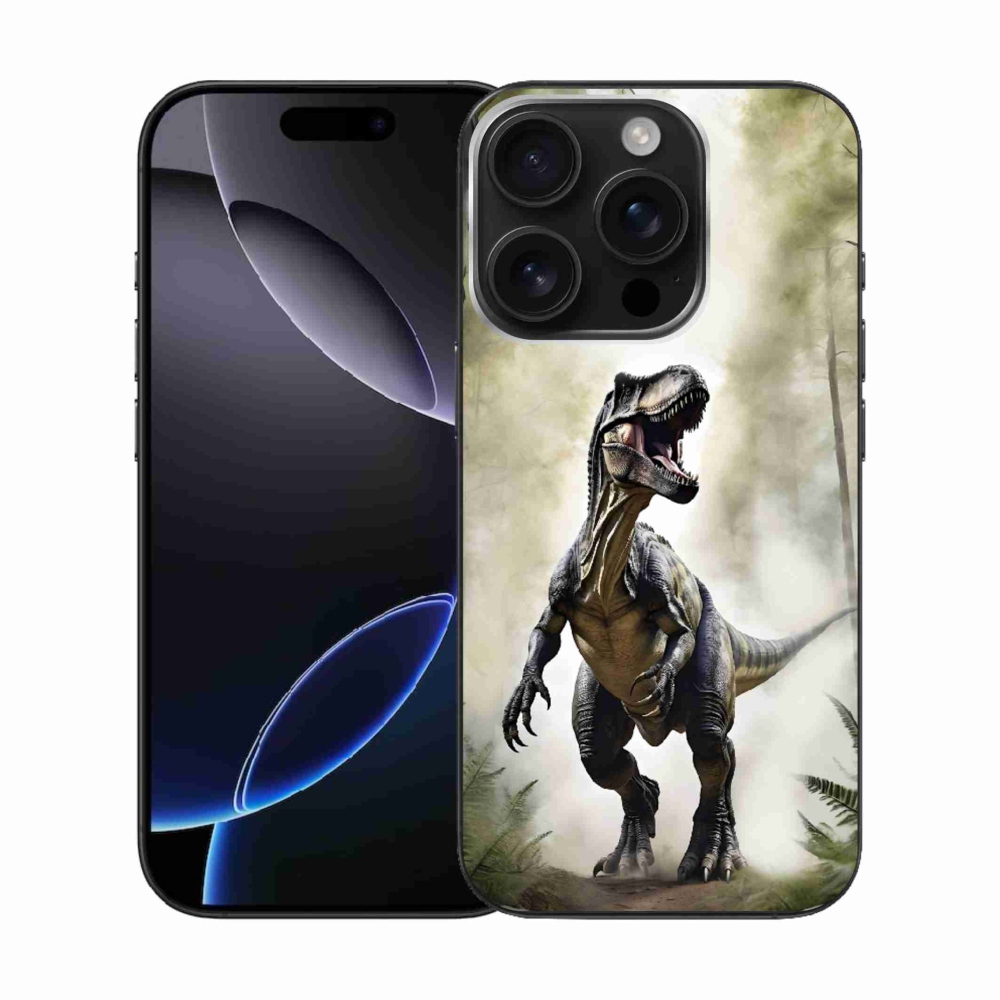 mmCase gél tok az iPhone 16 Pro-hoz – dühös T-Rex