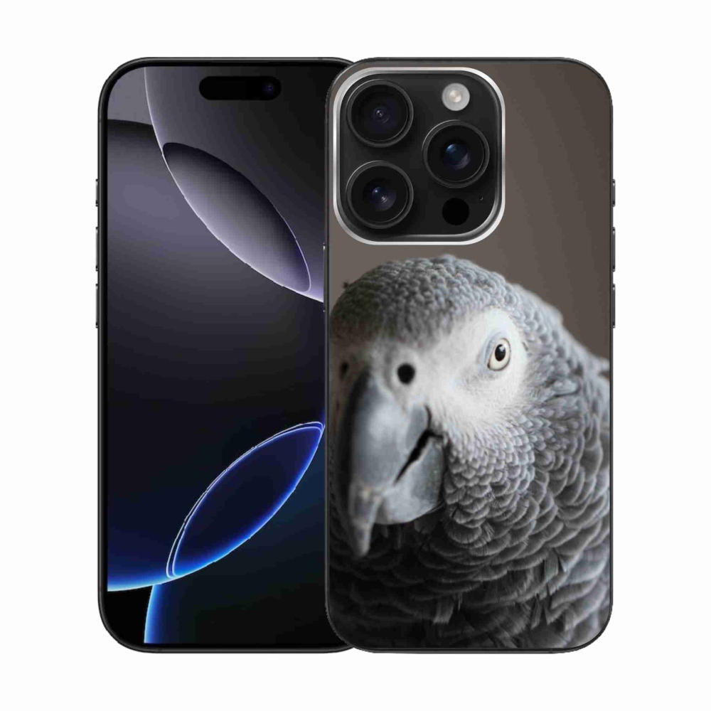 Zselés borítás mmCase iPhone 16 Pro készülékhez - papagáj jacko 2