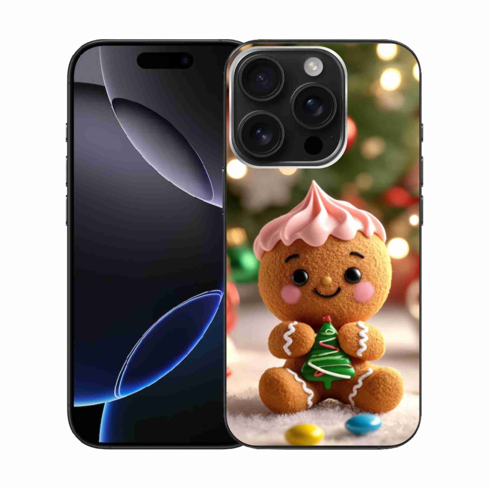 Zselés borítás mmCase iPhone 16 Pro készülékhez - mézeskalács