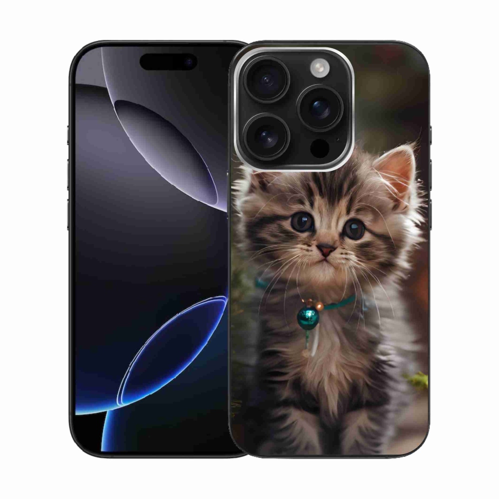 mmCase gél tok az iPhone 16 Pro-hoz – aranyos cica 11
