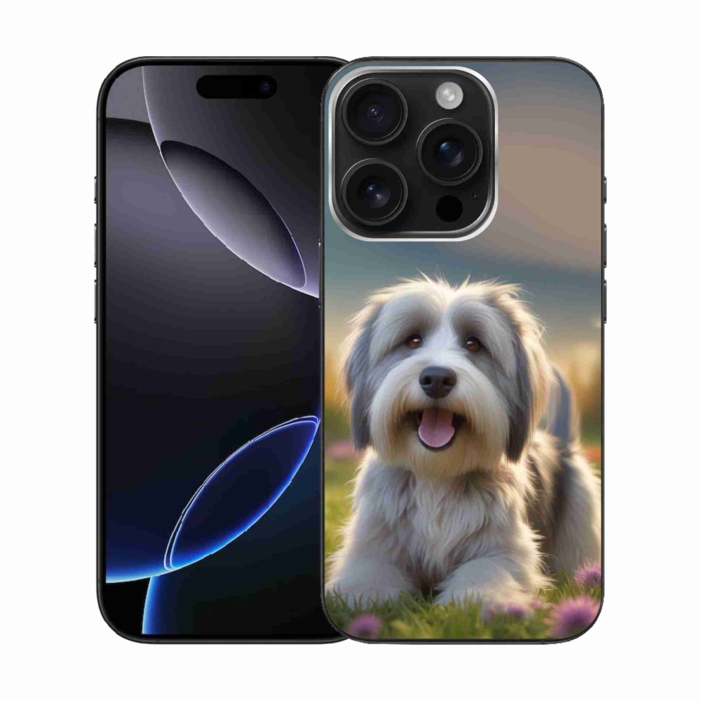 mmCase gél tok az iPhone 16 Pro-hoz – aranyos havannai kutyus