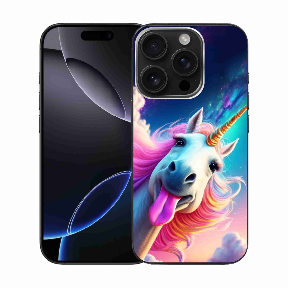 mmCase gél tok az iPhone 16 Pro-hoz – őrült egyszarvú
