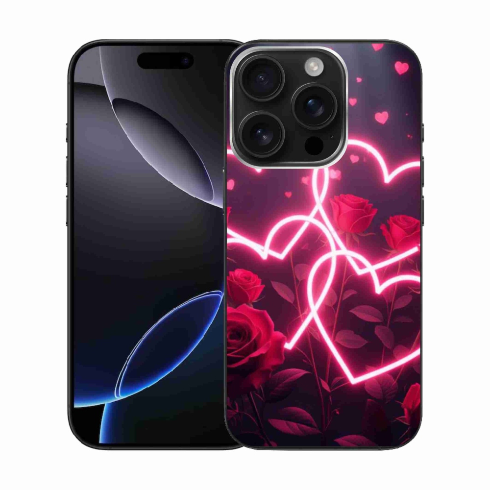 Gél borítás mmCase iPhone 16 Pro készülékhez - Szerelem szíve