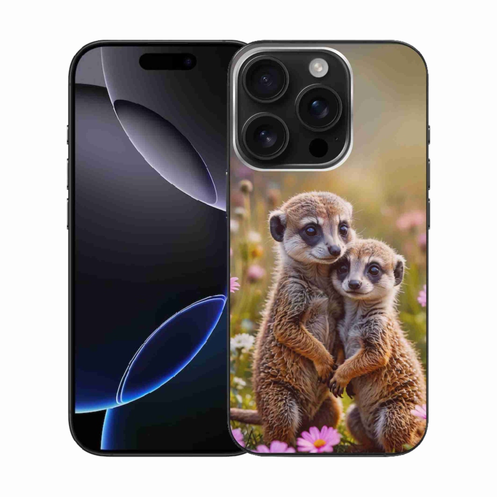 mmCase gél tok az iPhone 16 Pro-hoz – szurikáta-duó
