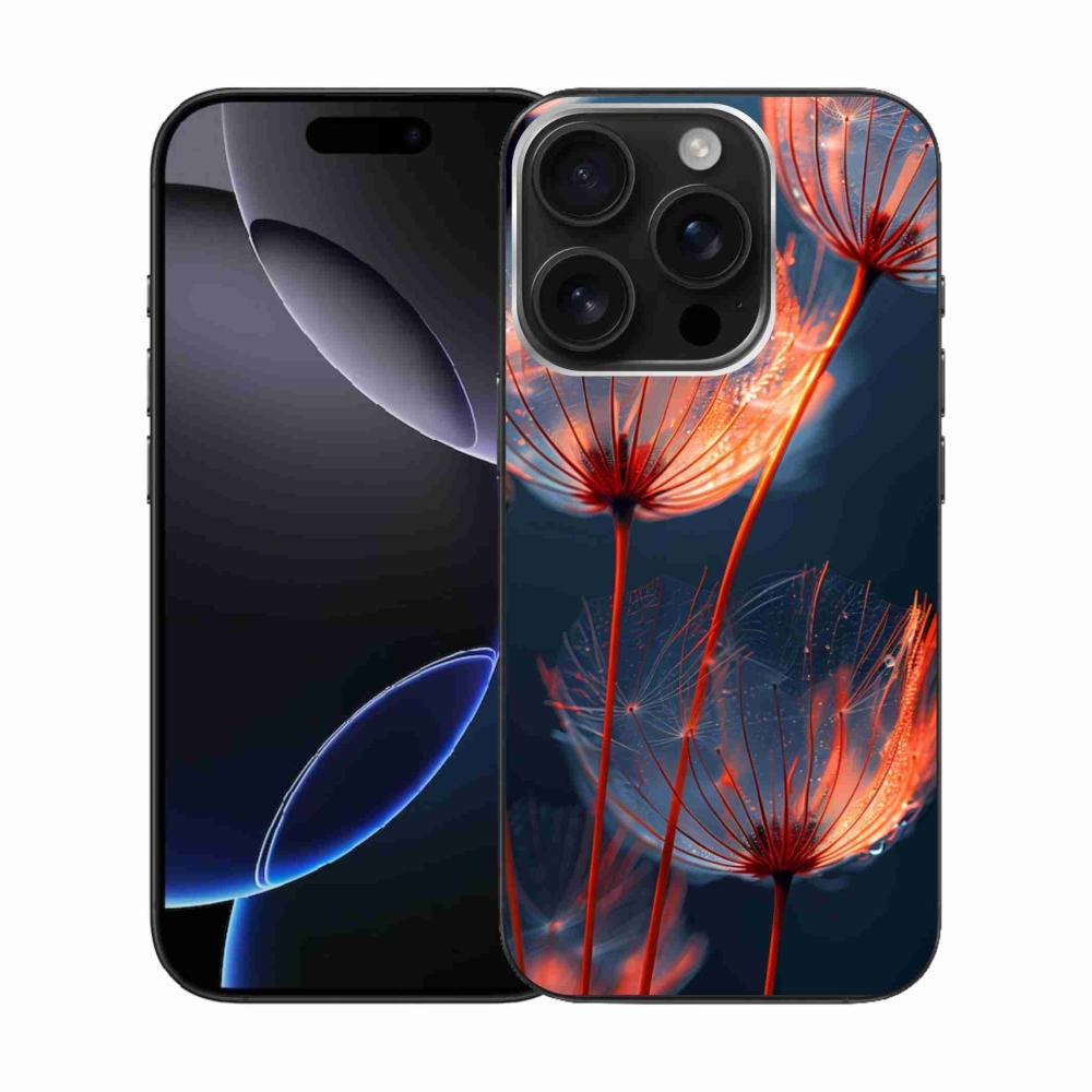 Gél borítás mmCase iPhone 16 Pro készülékhez - Világító pehely